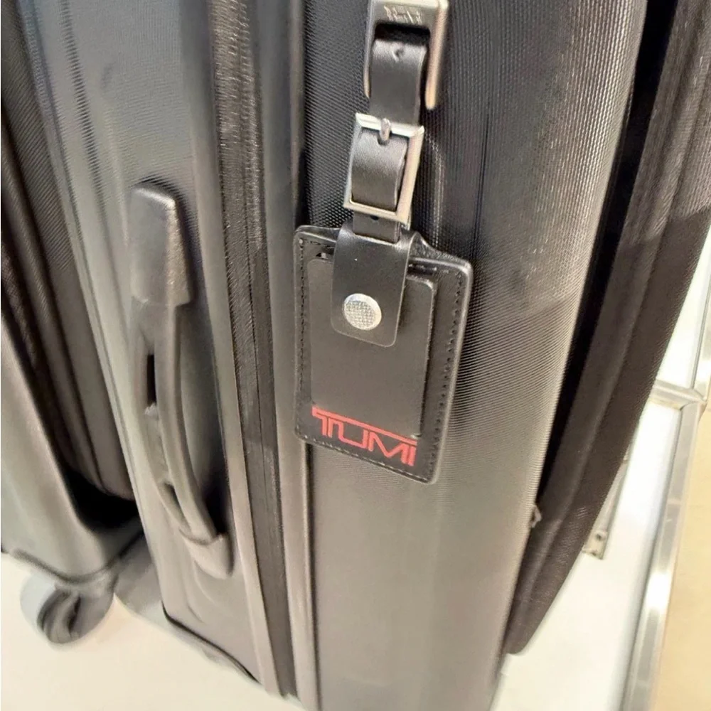 Tumi Black Hard-Shell Carry-On Spinner